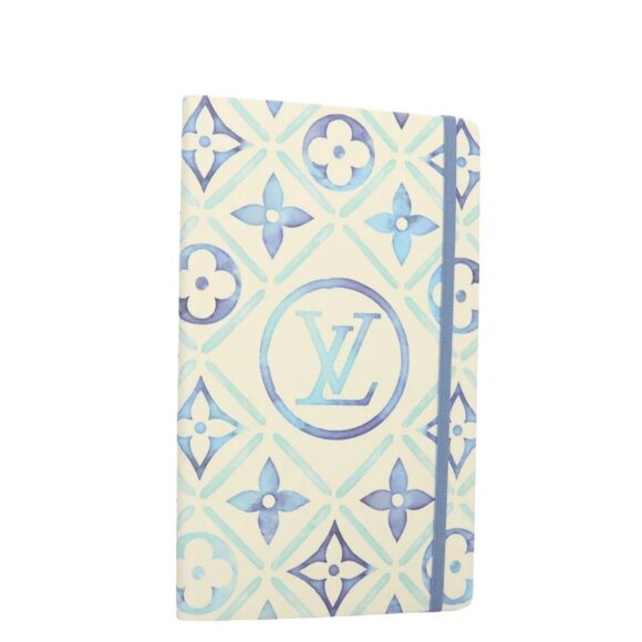 LOUIS VUITTON LV Visor Pool Notebook MM Jane Cover lagoon - Picture 1 of 15